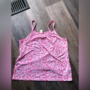 GAP Pink and White Seashell Cami Size Medium